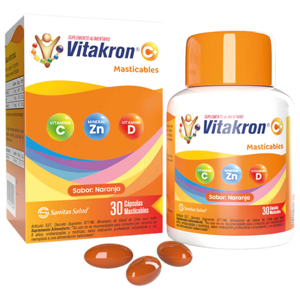 VITAKRON PLUS (CALCIO-VIT K-VIT D) X 30 COMP
