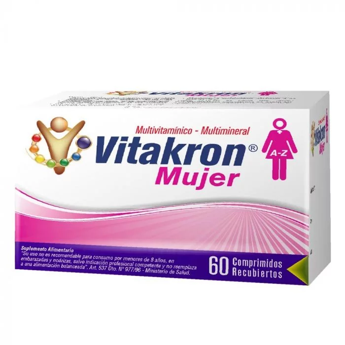 VITAKRON MUJER X 60 COMPRIMIDOS RECUBIERTOS
