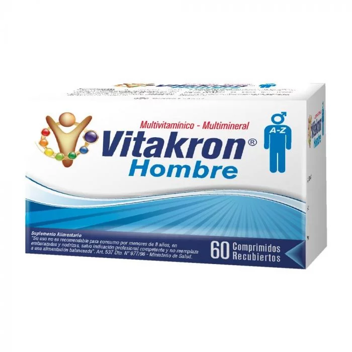 VITAKRON HOMBRE X 60 COMPRIMIDOS RECUBIERTOS