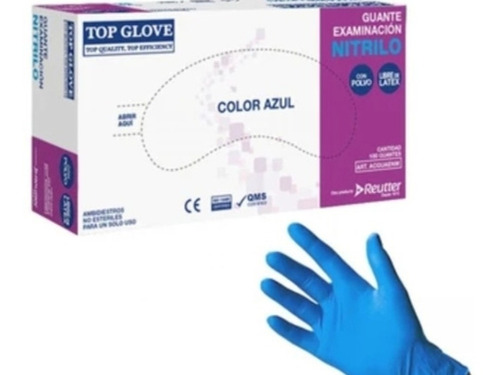 GUANTE NITRILO GLOVEN S 100UD